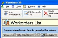 WorkOrder XP screenshot